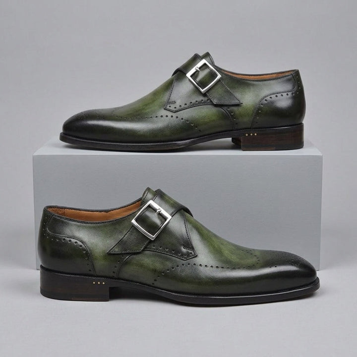 Jackson Wingtip Monk Strap