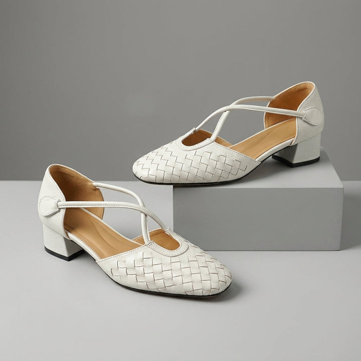 Elara Cross Strap Pump