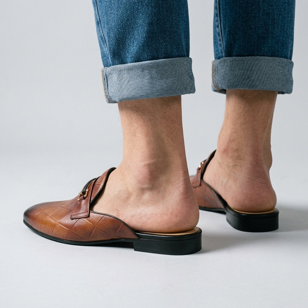 Westbrook Genuine Leather Mule