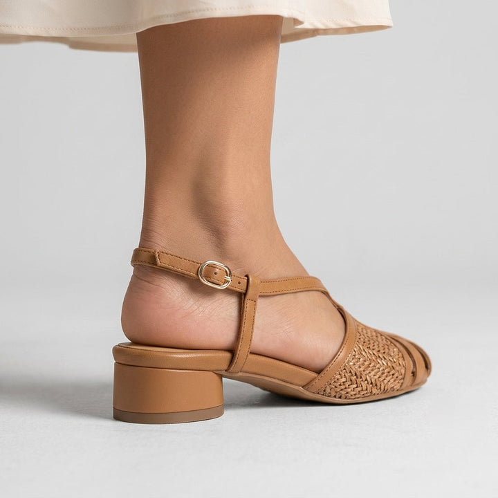 Mara Woven Slingback Sandal