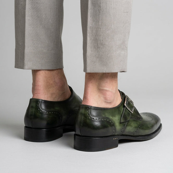 Jackson Wingtip Monk Strap