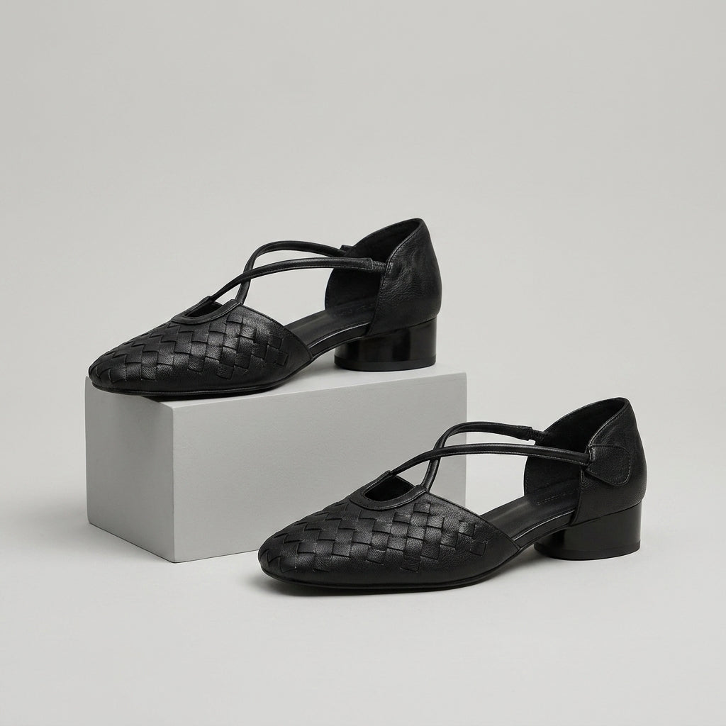 Elara Cross Strap Pump