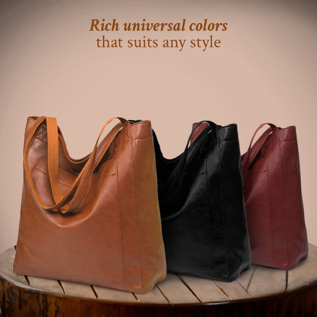 Lorena’s Modern Chic | Stylish Leather Bag