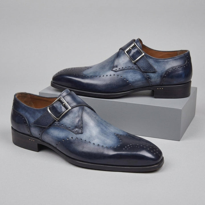 Jackson Wingtip Monk Strap