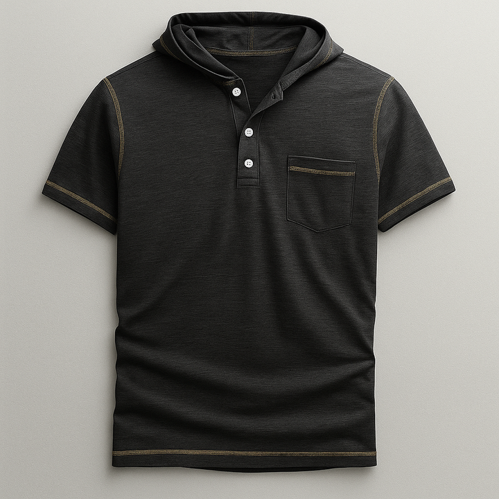 Collins Hooded Polo Shirt