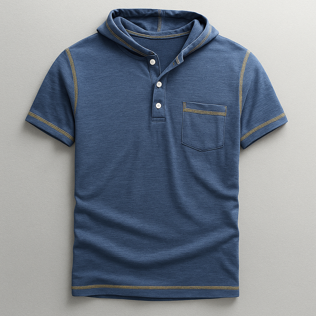 Collins Hooded Polo Shirt