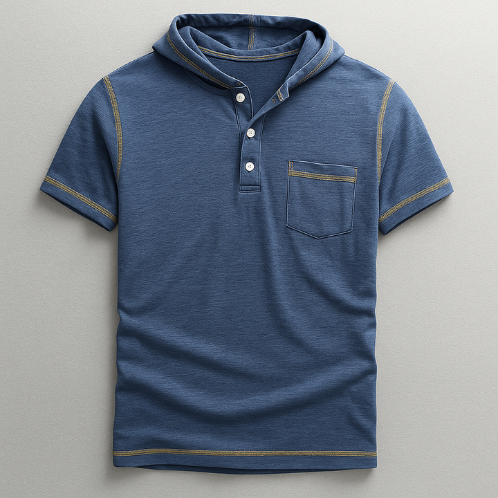 Collins Hooded Polo Shirt