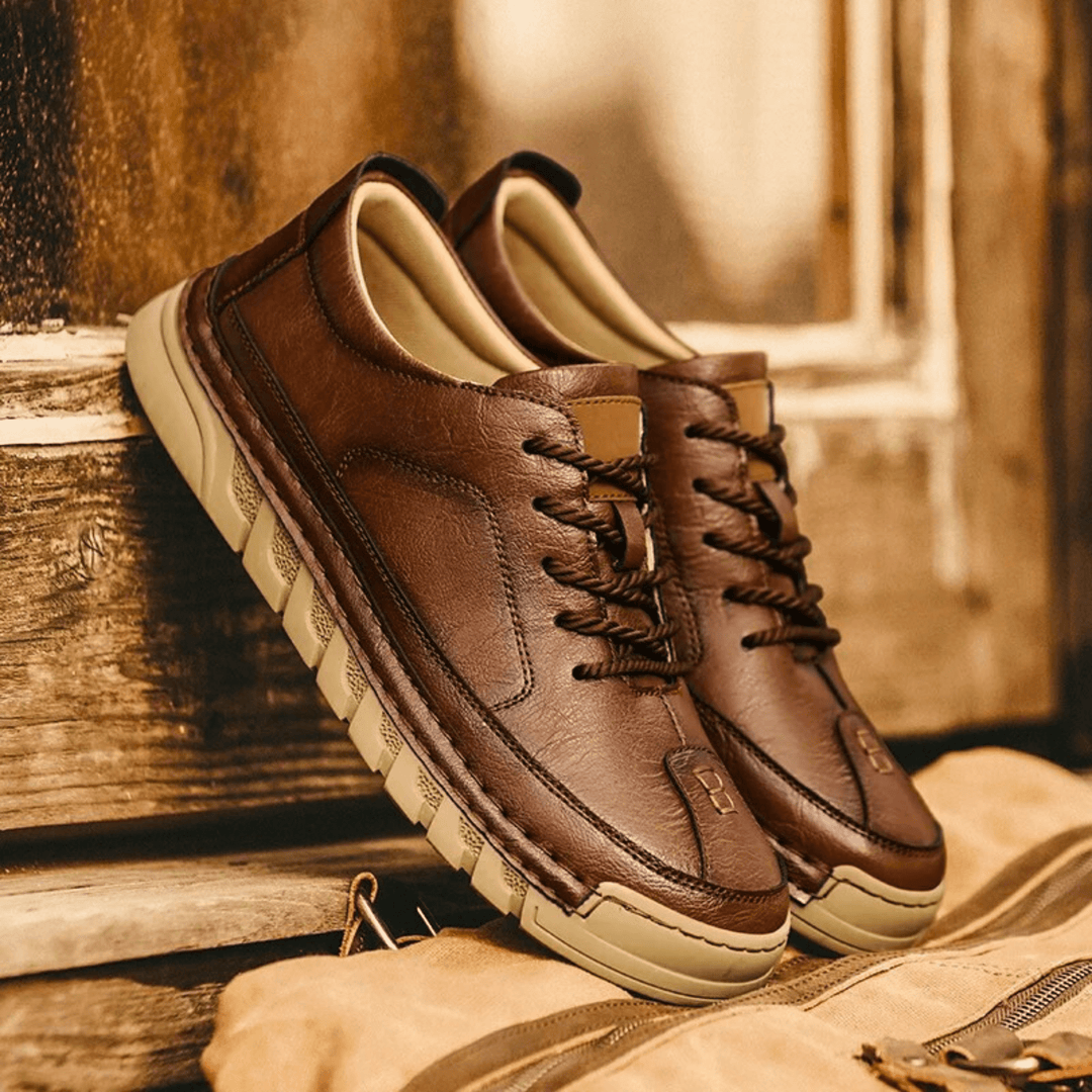 Cooper Leather Trainer