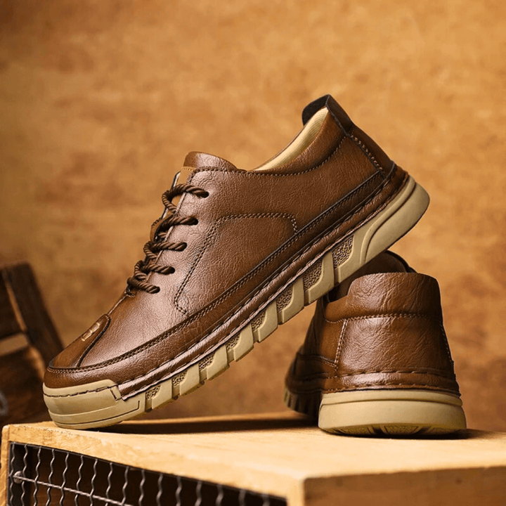 Cooper Leather Trainer