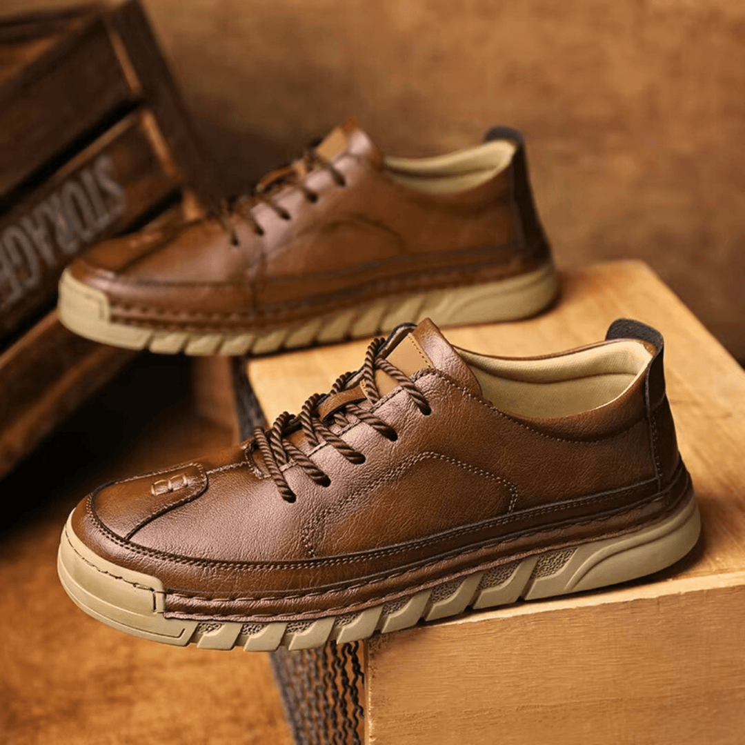Cooper Leather Trainer