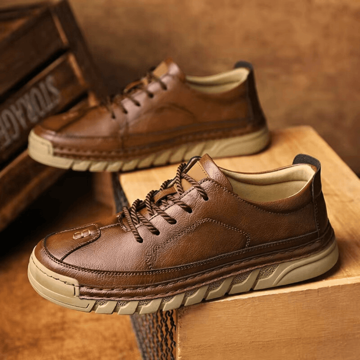 Cooper Leather Trainer