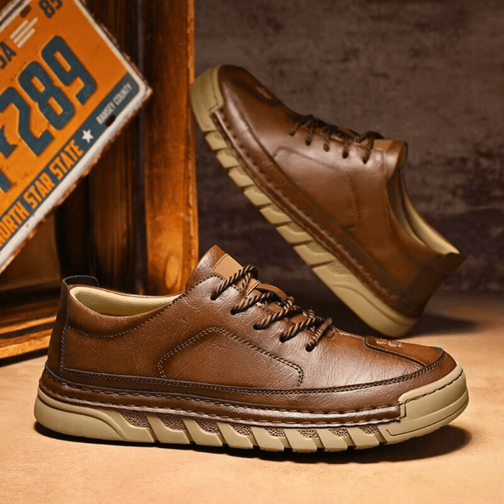 Cooper Leather Trainer
