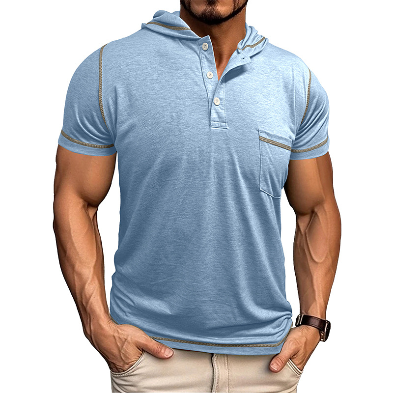 Collins Hooded Polo Shirt