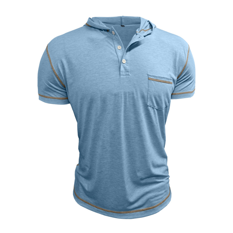 Collins Hooded Polo Shirt