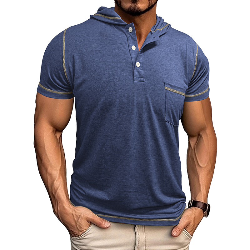 Collins Hooded Polo Shirt