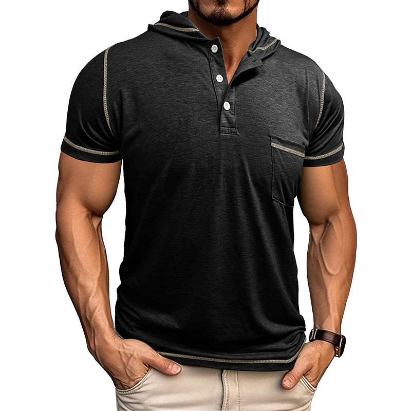 Collins Hooded Polo Shirt