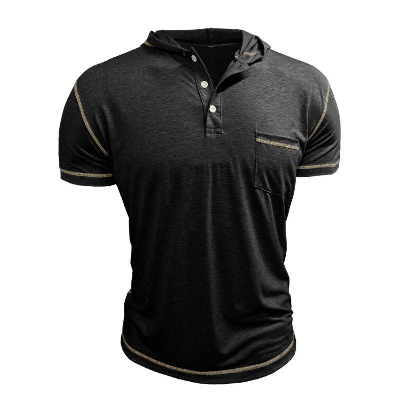 Collins Hooded Polo Shirt