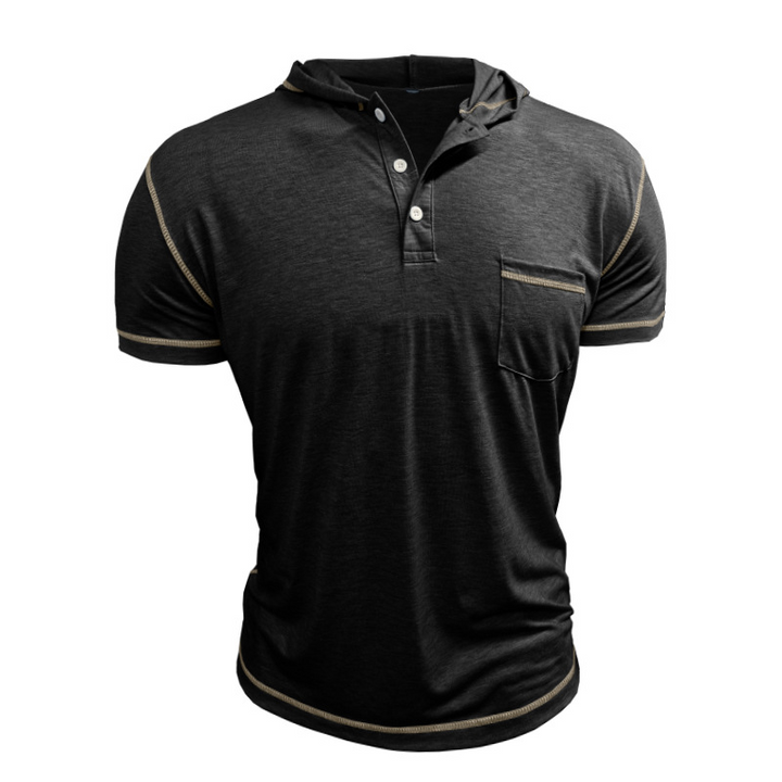 Collins Hooded Polo Shirt