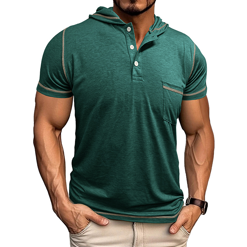Collins Hooded Polo Shirt