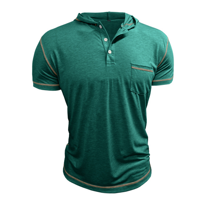 Collins Hooded Polo Shirt