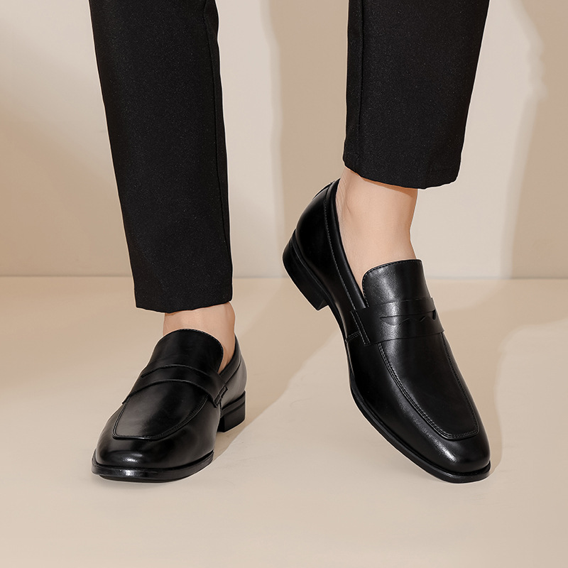 Bradford Genuine Leather Penny Loafers