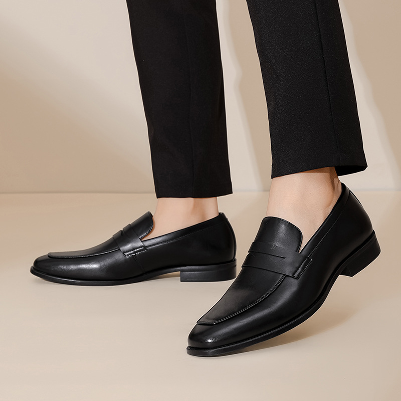 Bradford Genuine Leather Penny Loafers