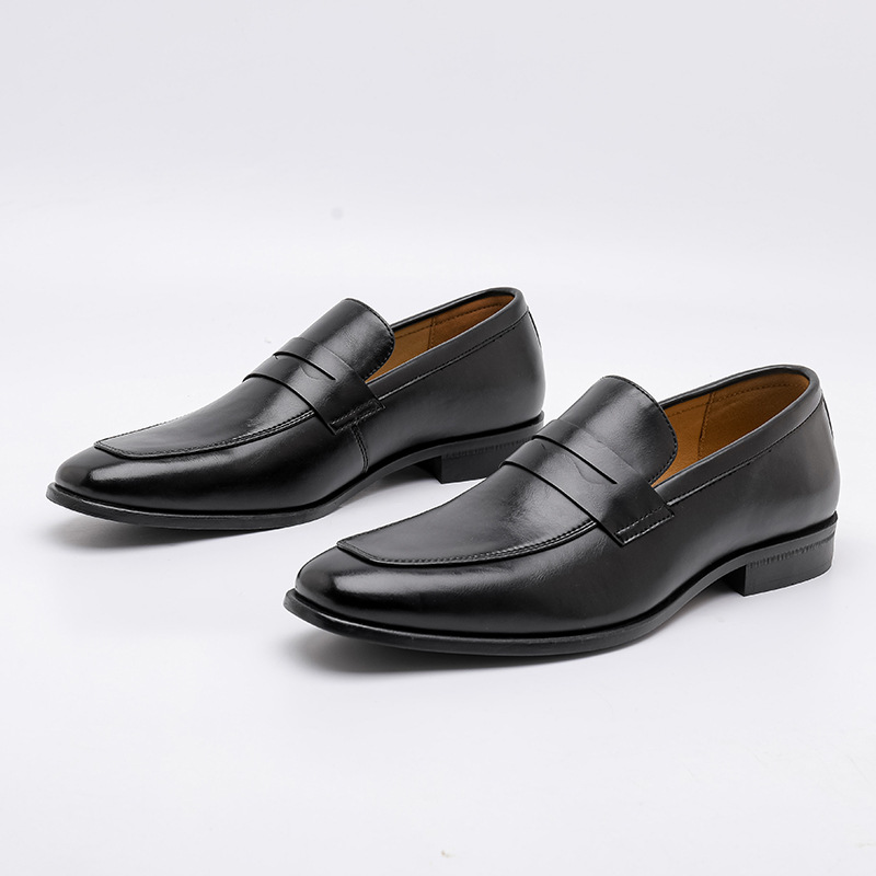 Bradford Genuine Leather Penny Loafers