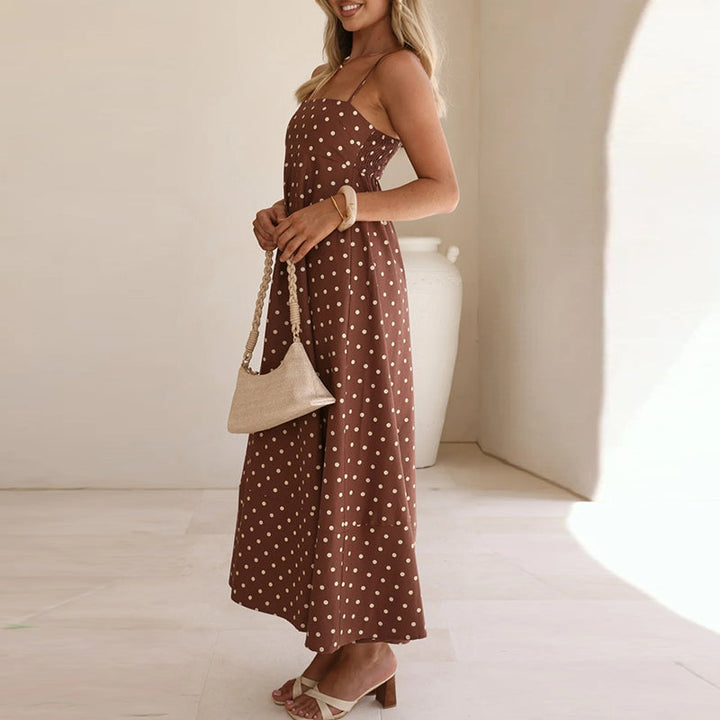 Elara Polka Dot Dress