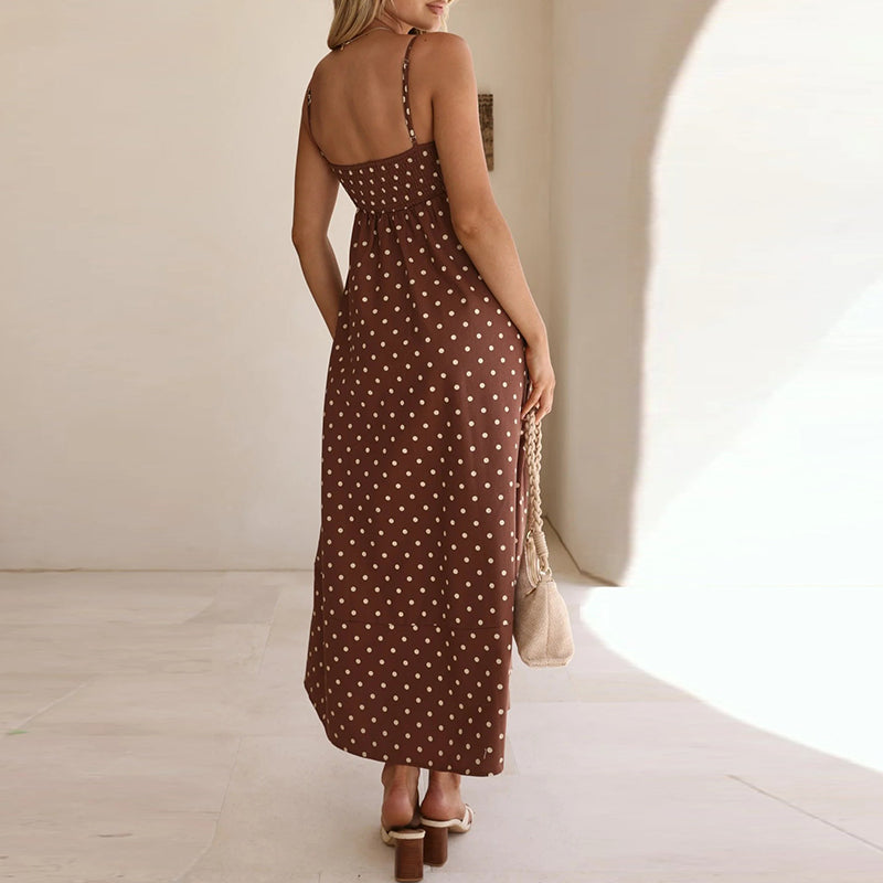 Elara Polka Dot Dress