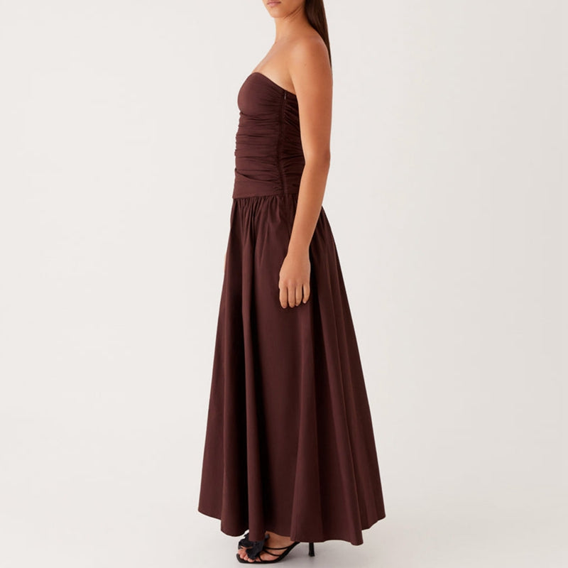 Lilac Strapless Dress