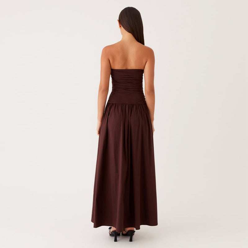 Lilac Strapless Dress