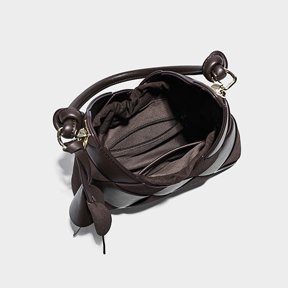 Stella Woven Shoulder Bag