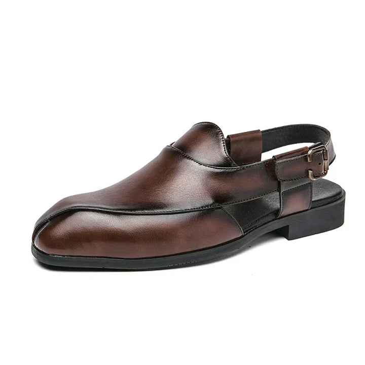Westbrook Leather Cutout Loafers