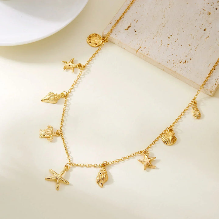 Marabel Sea Charms Necklace