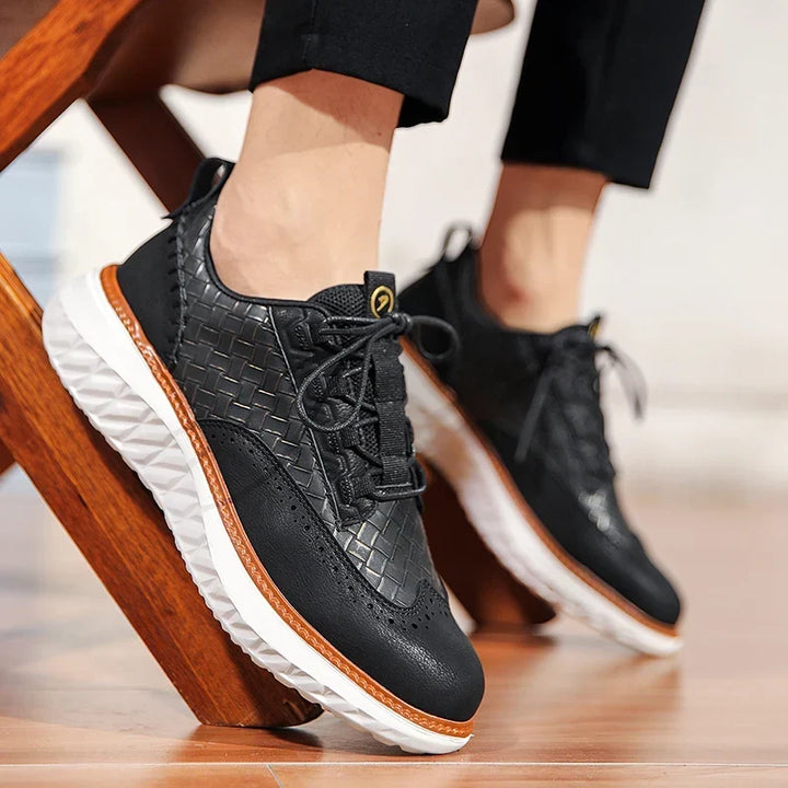 Holden Leather Brogue Sneakers