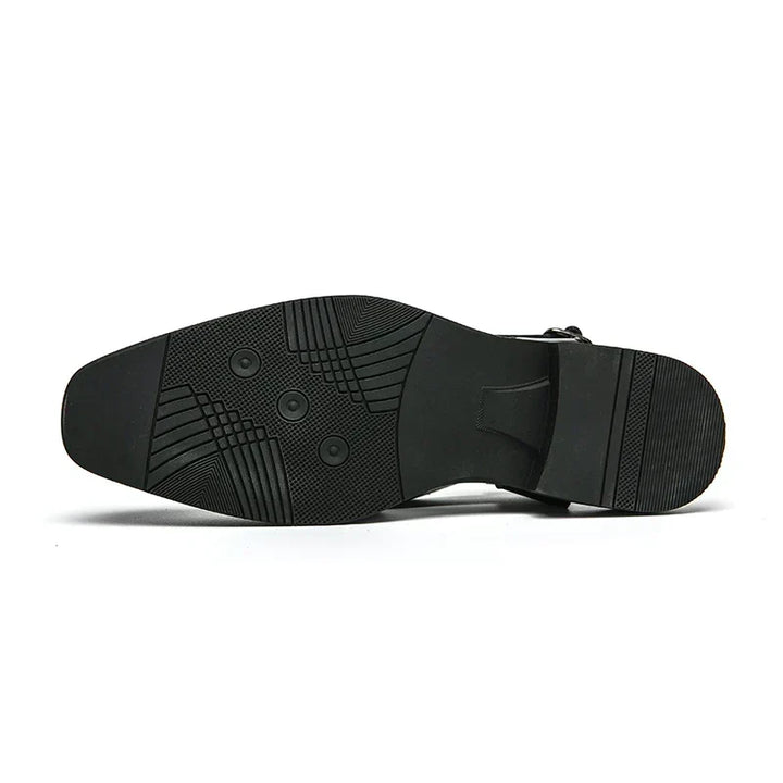 Westbrook Leather Cutout Loafers