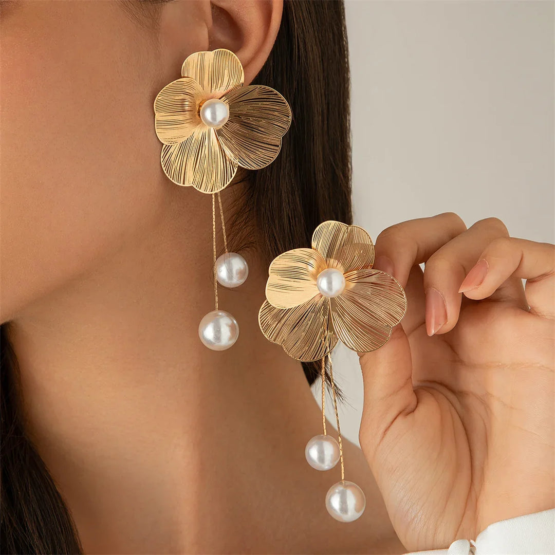 Verona Bloom Drop Earrings
