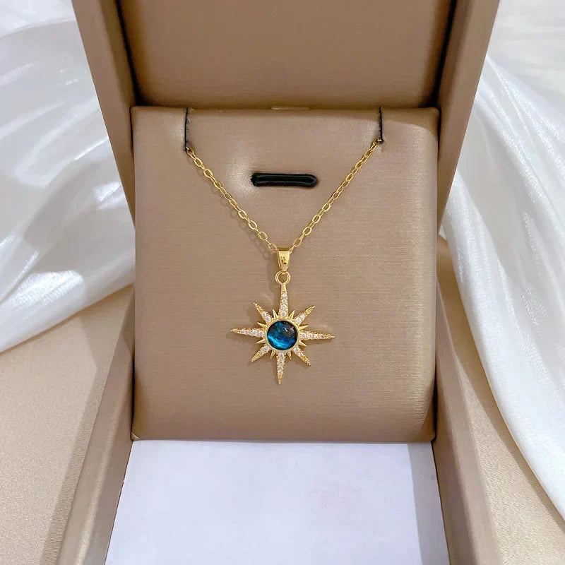 Starburst Pendant Necklace