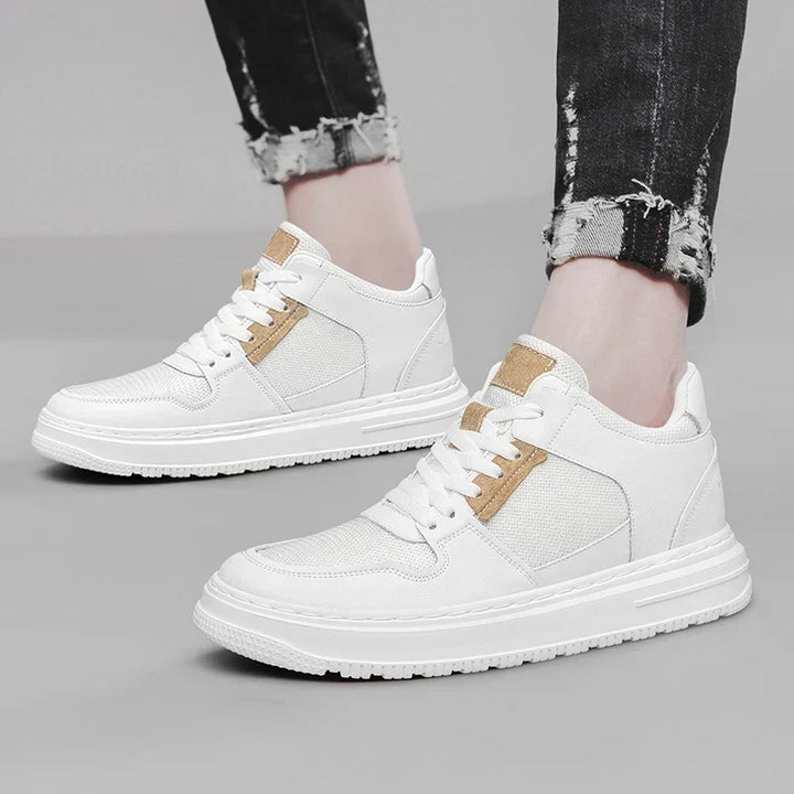 Ridgewood Leather Mid Top Sneaker