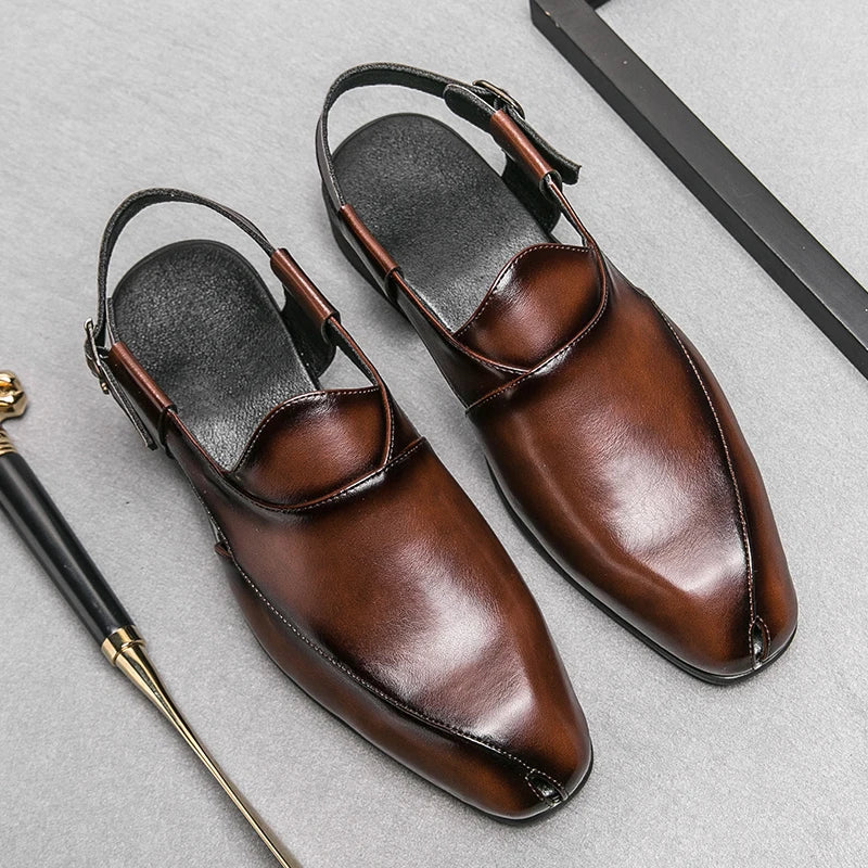 Westbrook Leather Cutout Loafers