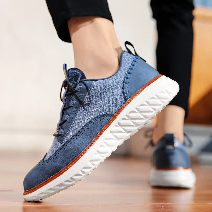 Holden Leather Brogue Sneakers
