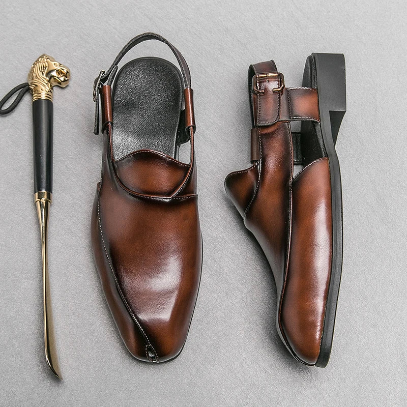 Westbrook Leather Cutout Loafers