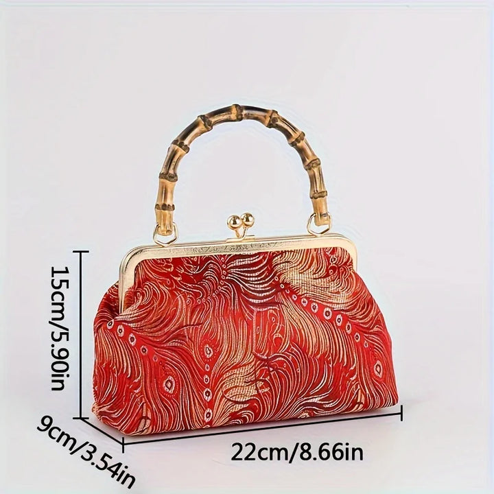 Maeve Bamboo Handle Purse