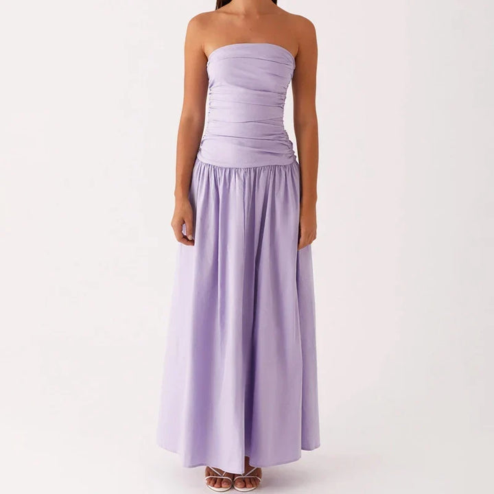 Lilac Strapless Dress