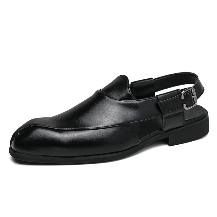 Westbrook Leather Cutout Loafers
