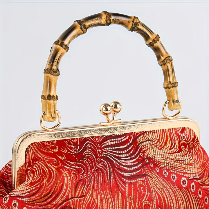 Maeve Bamboo Handle Purse
