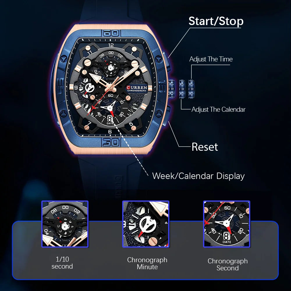 Chronomaster Curren V1, 49mm