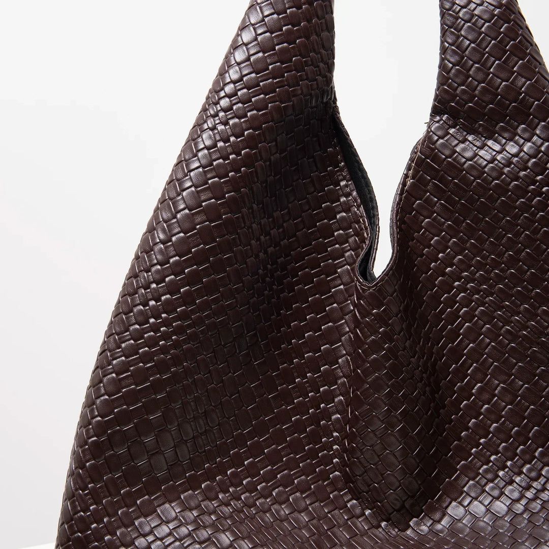 Sylvie Woven Hobo Bag