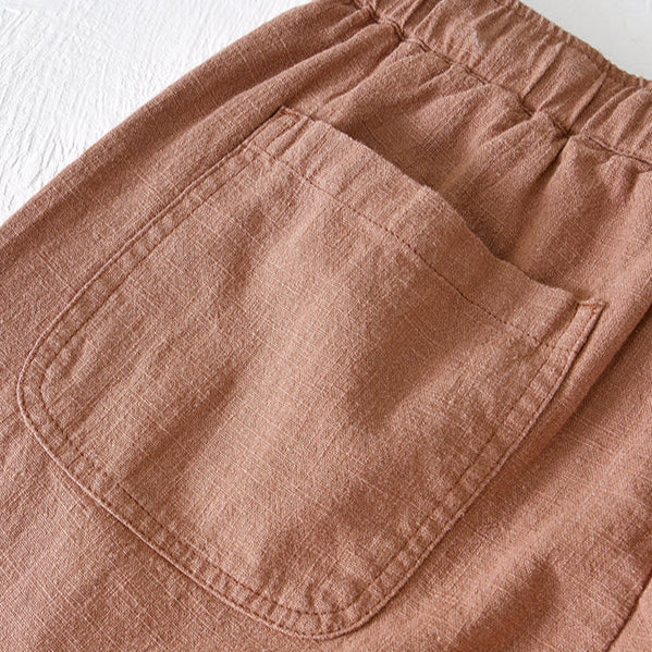 Everett Linen Blend Shorts
