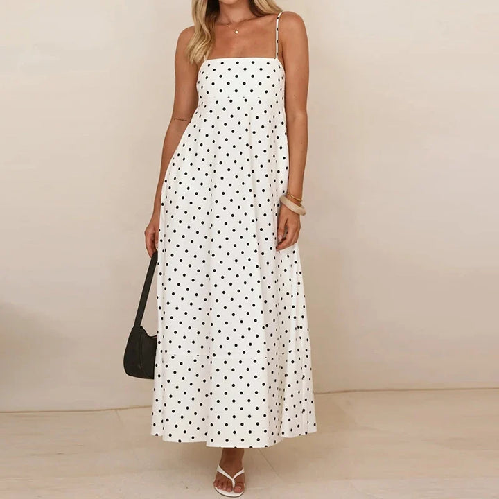 Elara Polka Dot Dress